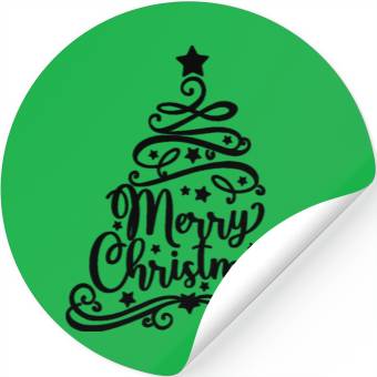 Discover Merry Christmas Stickers
