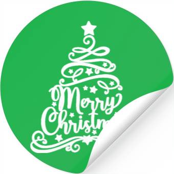 Discover Merry Christmas Stickers