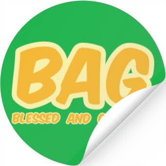 Discover BAG Blessed And Grateful Stickers