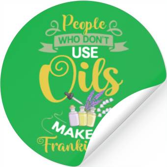Discover Essential Oil Diffuser Peppermint Aromatherapy Stickers