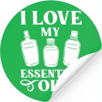 Discover Essential Oil Diffuser Peppermint Aromatherapy Stickers