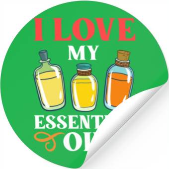 Discover Essential Oil Diffuser Peppermint Aromatherapy Stickers