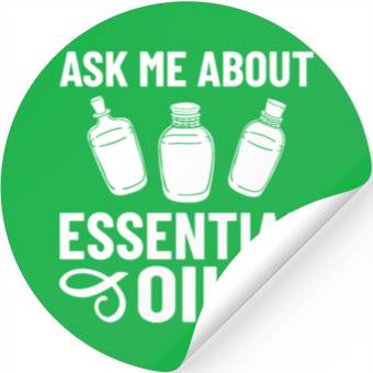Discover Essential Oil Diffuser Peppermint Aromatherapy Stickers
