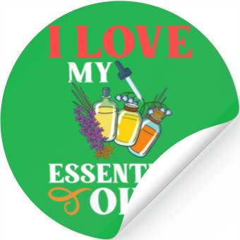 Discover Essential Oil Diffuser Peppermint Aromatherapy Stickers