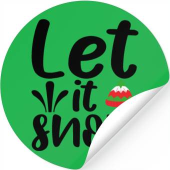 Discover Let it Snow Stickers