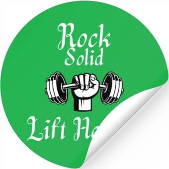Discover Rock Solid (Gym/weightLlifting) Stickers