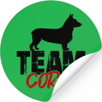 Discover Team Corgi Stickers