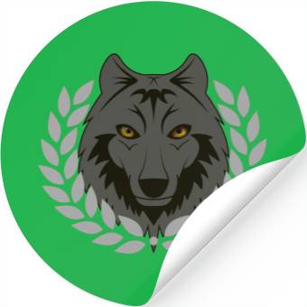 Discover alpha wolf Stickers