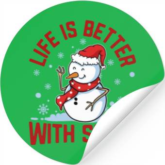 Discover snowman Stickers