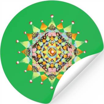 Discover Patchwork Filigree Mandala Stickers