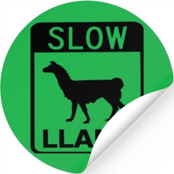 Discover Phish Slow Llama Stickers