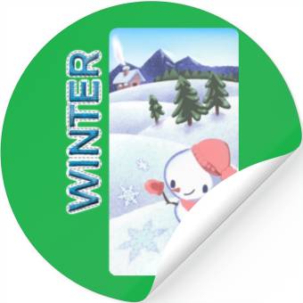 Discover Winter Stickers