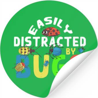 Discover Funny Bug Lover Insects Stickers