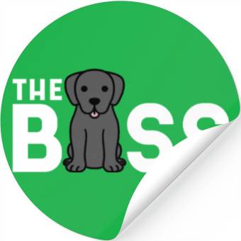 Discover Great Dane The Boss Stickers