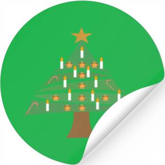 Discover Christmas tree Stickers