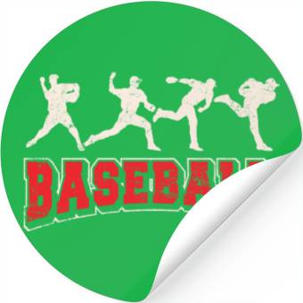 Discover Baseball Pitcher Baseball Pitching Closer Relief B Stickers