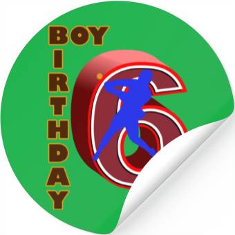 Discover Birthday boy 1 Stickers