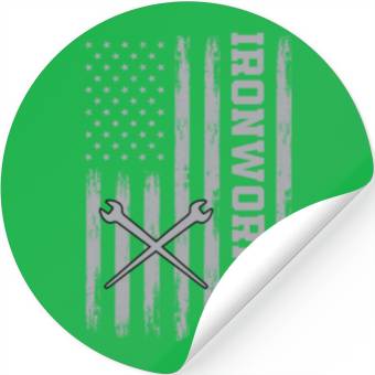Discover American Ironworker Stickers