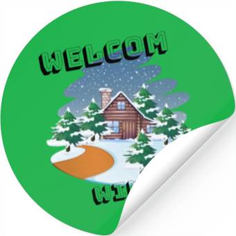 Discover design Winter Stickers