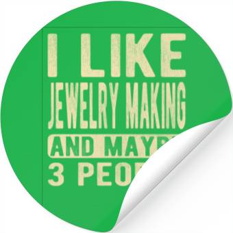 Discover Jewelry making Saying Stickers