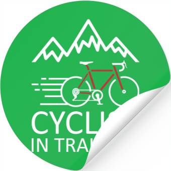 Discover Cycling In Training Stickers