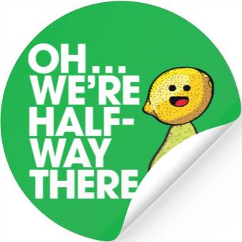 Discover Lemon on a Pear Stickers