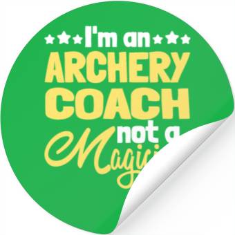 Discover Archery Archery Coach Stickers