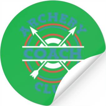 Discover Archery Archery Coach Stickers