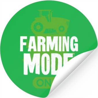 Discover Farming Farmer Vintage Tractor Stickers