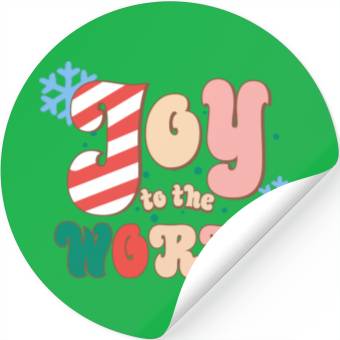 Discover Joy To The World Stickers