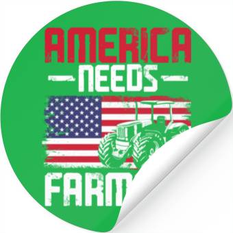 Discover Farming Farmer Vintage Tractor Us Stickers