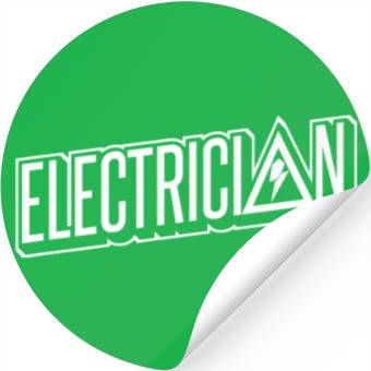 Discover Electrician Construction Electrician Stickers