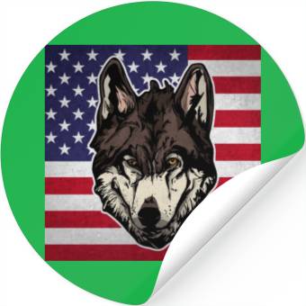Discover Wolf Stickers