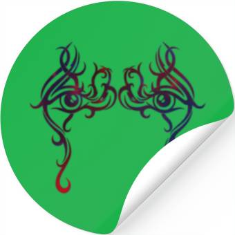 Discover dessin tribal face Stickers