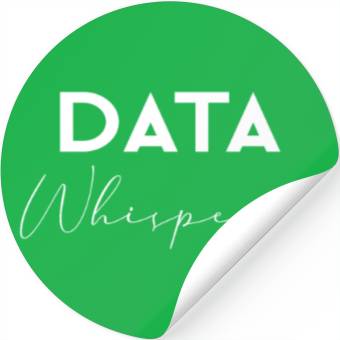 Discover Data Whisperer Data Analyst Engineer Software Stickers