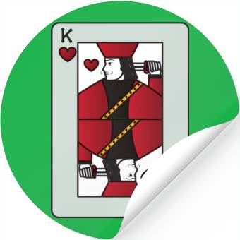 Discover 49 playing card Stickers