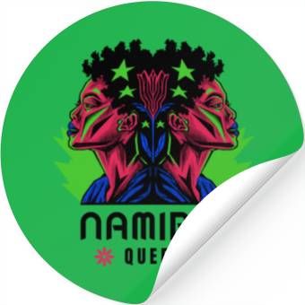 Discover Namibia Queen Stickers