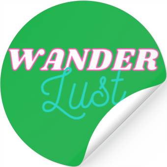 Discover Wanderlust Stickers