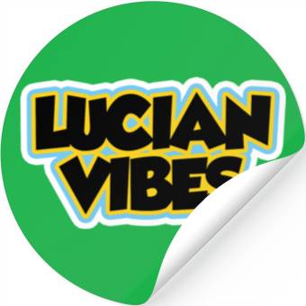 Discover Lucian Vibes (White) Stickers
