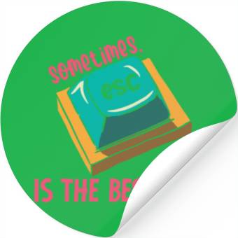 Discover Software Engineer Computer Key Programming Stickers