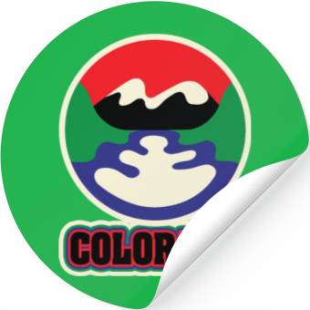 Discover US States COLORADO Stickers