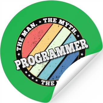 Discover Programmer. The man. The myth. The legend. Stickers
