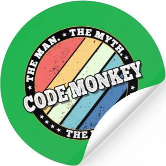 Discover Code Monkey. The man. The myth. The legend. Stickers