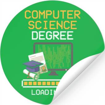 Discover Computer Science Degree Loading Major Bachelor Mas Stickers