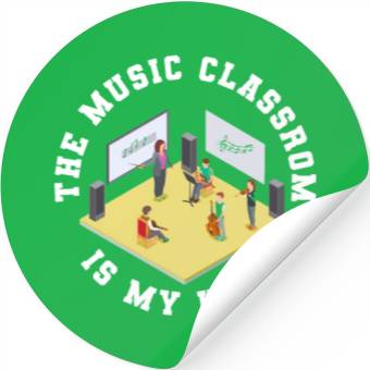 Discover Music Teacher Stickers