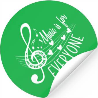 Discover Music Teacher Stickers