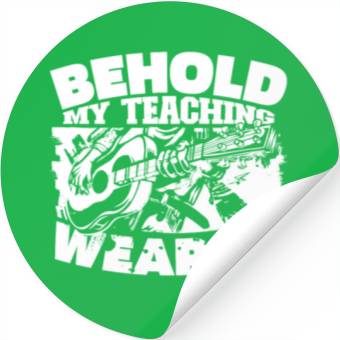 Discover Music Teacher Stickers