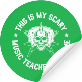 Discover Music Teacher Stickers