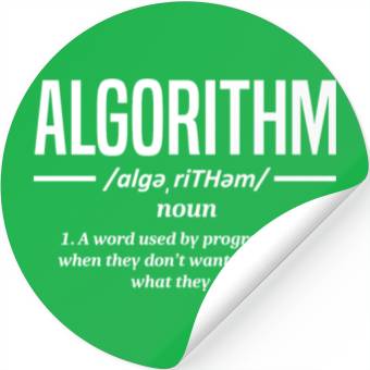 Discover Algorithm Programmer, Coding, Coder Stickers