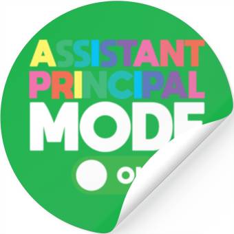Discover Assistant Principal Stickers